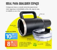 Copo Térmico Inóx Com Alça Canudo 1.2litros Blogueira - Foto 6