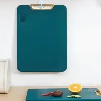 Tábua de Corte Retangular Antibacteriana À Prova De Mofo Com Alça Anti-rachaduras Cozinha - Foto 6