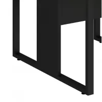 Estação de Trabalho Mesa Plataforma 1200 Para 2 Lugares Pé Quadro com Caixa de Tomadas Versa - Foto 4