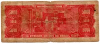 C058 - 5000 Cruzeiros - 1° Estampa - Série 1089 - Tiradentes - Data: 1964 - UTG - Foto 2