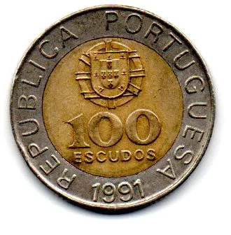 Portugal - 1991 - 100 Escudos