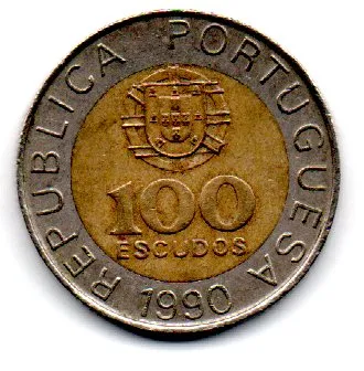 Portugal - 1990 - 100 Escudos Imagem