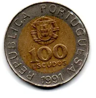 Portugal - 1991 - 100 Escudos