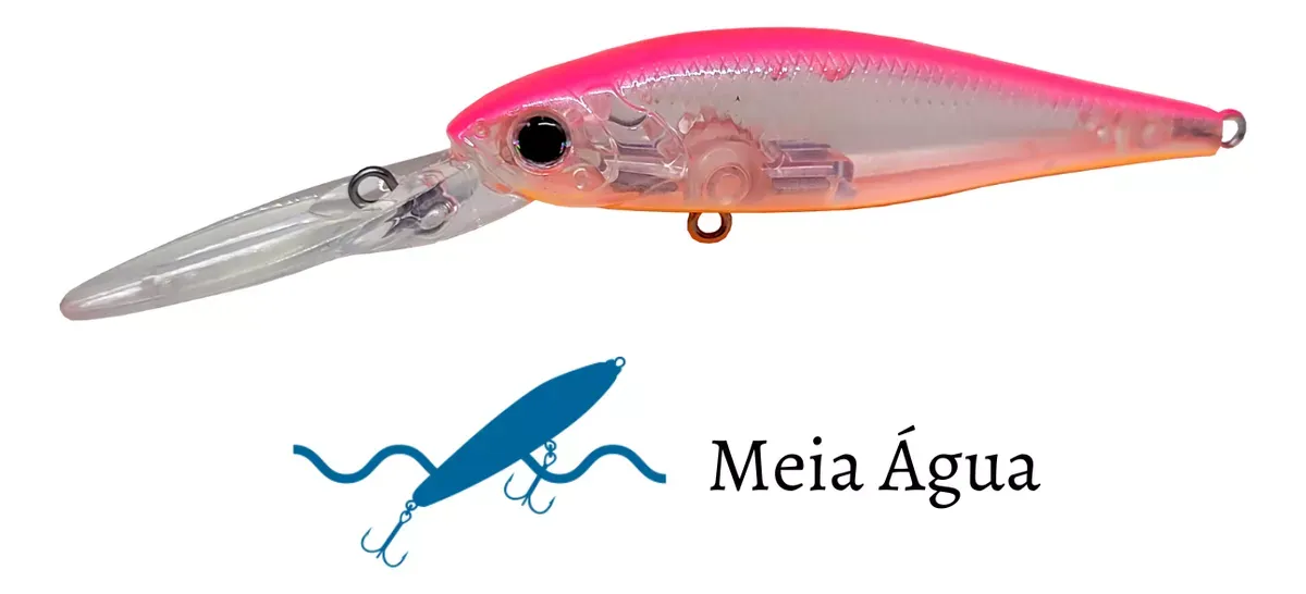 Isca Artificial Deep Shad 6,5cm 6,2g Imagem