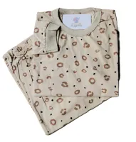 Pijama Infantil Tamanho 12 Feminino Longo com Punho - Foto 7