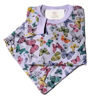 Pijama Infantil Tamanho 12 Feminino Longo com Punho