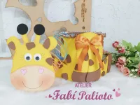 G1.854  Gabarito de Moldes  em MDF  Lata O Pescoço da Girafa - Foto 2