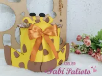 G1.854  Gabarito de Moldes  em MDF  Lata O Pescoço da Girafa - Foto 3