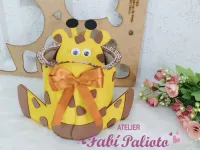 G1.854  Gabarito de Moldes  em MDF  Lata O Pescoço da Girafa - Foto 5