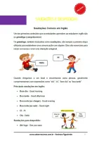 832 - Inglês - Aprendizado Inclusivo - Vocabulário - Saudações e Despedidas - 6º ano - PDF com 7 páginas - Foto 2