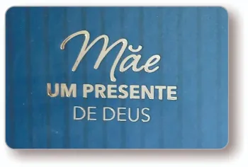 30 - CLICHÊ MÃE - COLEÇÃO AMOR QUE FLORESCE - Tam. aproximado 5,0 x 3,0 CM