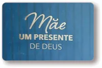 30 - CLICHÊ MÃE - COLEÇÃO AMOR QUE FLORESCE - Tam. aproximado 5,0 x 3,0 CM