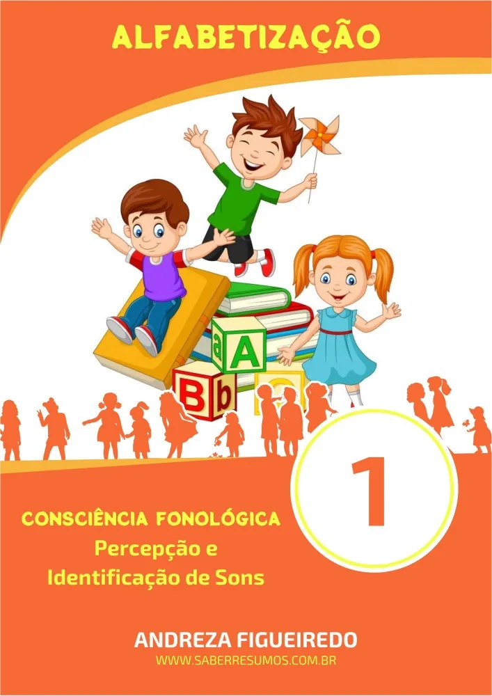 735 - Alfabetização - Consciência Fonológica - Bloco 1 - Percepção e Identificação de Sons - PDF com 145 páginas Imagem