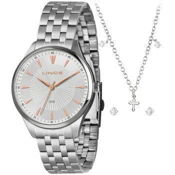 RELOGIO DRESS FEMININO ANALOGICO LRMH223L40 PRATA