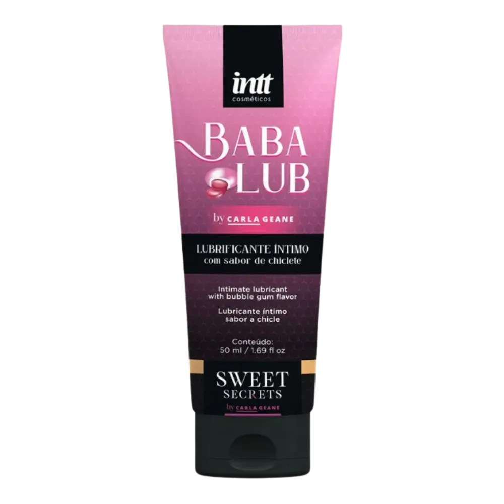 Lubrificante Íntimo Beijável Babalub a Base D`água 50ml Imagem