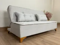 Sofá Cama Zayn 3 posições 1.86m – Linho  - Foto 6