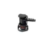 Conector Fechamento Flauta Combustível  90º  Renault Twingo 1.1 8V /  Kangoo / Megane até 2005 PEQUENO - Foto 2