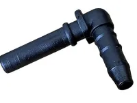 Adaptador Mangueira Tampa Flange Combustível 90º Ford Ka e Fiesta ano 1995 a 1997 - Foto 2