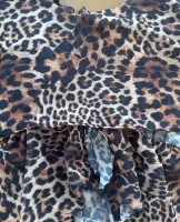  BATA BOHO CHIFFON ANIMAL PRINT - Foto 4