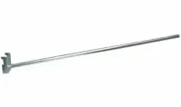 Braço Curvo  com sapata para Luminária Pública  1 metro x  25mm 