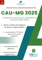 Apostila CAU MG Assistente de Fiscalização e Atendimento 2025