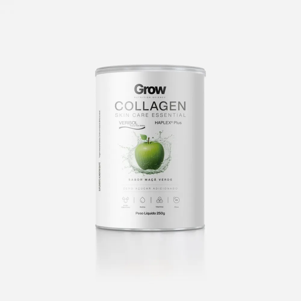Colágeno Essential Maçã Verde Grow 250g