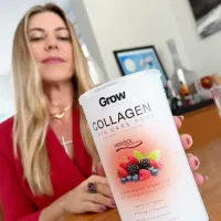 Colágeno Premium Frutas Vermelhas Grow - Foto 3