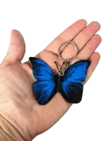 CHAVEIRO DE BORBOLETA EM TECIDO