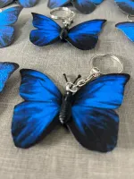 CHAVEIRO DE BORBOLETA EM TECIDO - Foto 6