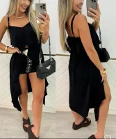 BATA BOHO CHIC LONGA - PRETA