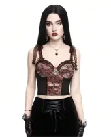 TOP CORSET DARK RUBI