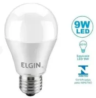 Lâmpada Bulbo A60 Led 9w 6500k Bivolt Elgin - Foto 2