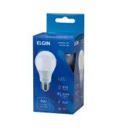 Lâmpada Bulbo A60 Led 9w 6500k Bivolt Elgin - Foto 3