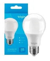 Lâmpada Led Elgin 15w 6500k Bulbo E27 Bivolt Luz Branca - Foto 2