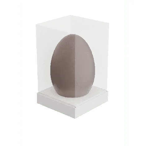 Caixa Ovo Vertical Classic 250/350g - Branca Páscoa Clássica - 5 Unidades  Imagem