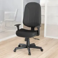 Poltrona Presidente Operativa Mecanismo Relax com Base Giratória e Braços Reguláveis - Foto 2