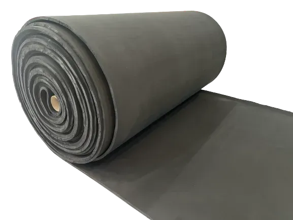 Borracha EVA preto 8mm - Rolo Imagem