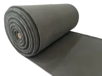 Borracha EVA preto 8mm - Rolo