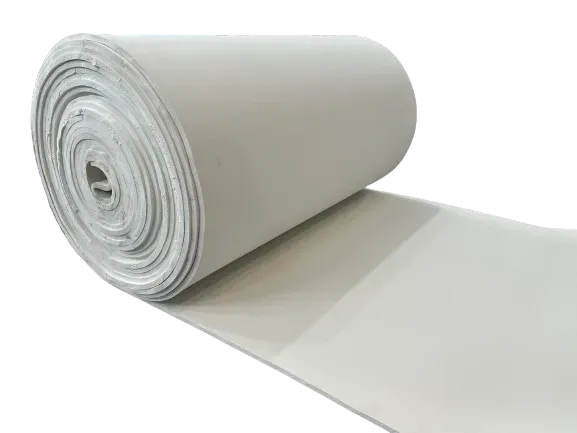 Borracha EVA branco 10mm - Rolo