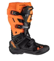 BOTA 4.5 PRETA/LARANJA - LEAT - Foto 2