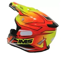 CAPACETE REVO 2025 VERMELHO/VERDE - IMS - Foto 3