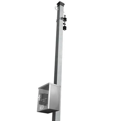 Poste Quadrado 90 DAN 80X80X3MM 7,5M AES/EDP Imagem