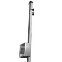 Poste Quadrado 90 DAN 80X80X3MM 7,5M AES/EDP