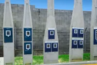 Poste padrão CPFL Para 1 medidor visor lateral ou rua cabo aluminio 16 MM Cat. B-1