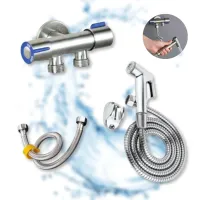 Kit Torneira Ducha Higiênica Chuveirinho Com Derivação Sanitário