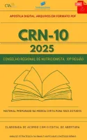 Apostila CRN 10 SC Nutricionista Assistente 2025