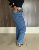 CALÇA JEANS RETA BÁSICA (TAM 46) - Foto 6