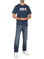 Camiseta Levi's Vintage Fit Graphic Manga Curta Masculino - Foto 6