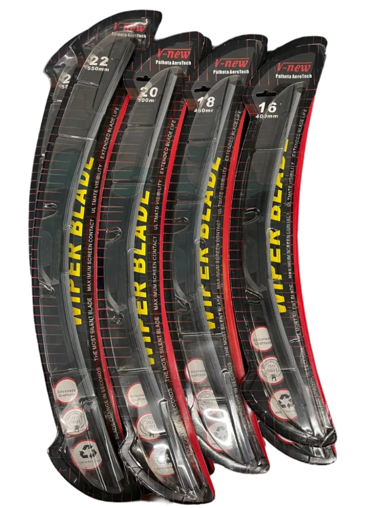 Palheta Silicone marca V-New - Palheta Aerotech - Encaixe Gancho Imagem