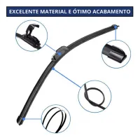 Palheta Silicone marca V-New - Palheta Aerotech - Encaixe Gancho - Foto 4